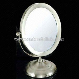 Brass/Stainless Steel LED Magnifier Mirror
