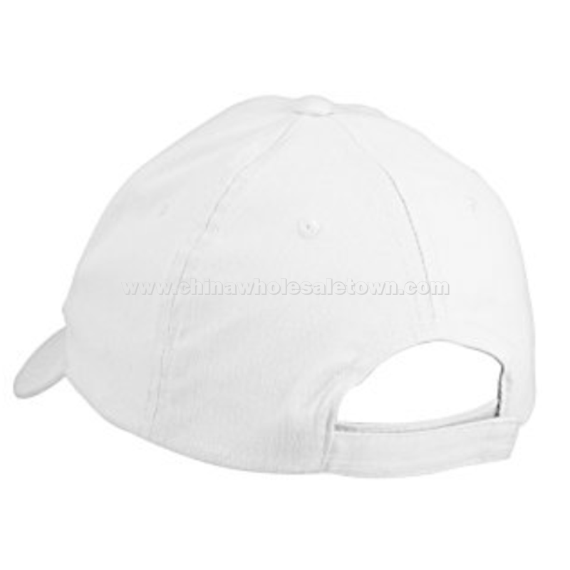 Brushed-Cotton 6-Panel Cap - Embroidered