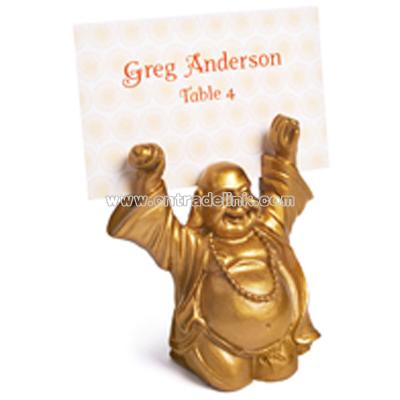 Buddha Place Card Holder - Gold