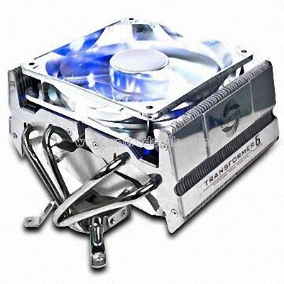 CPU Cooler with Transformer and Six Aluminum Heatpipes
