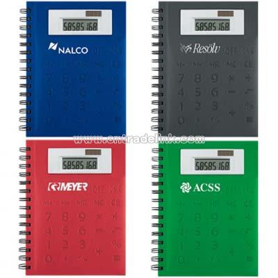 Calculator-Note On-the-Go Notebook