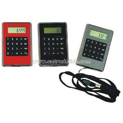 Calculator with Lanyard