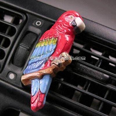 Car Air Freshener with Parrot Shaped