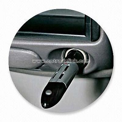 Car Plug-in Aroma Freshener with LED Torch