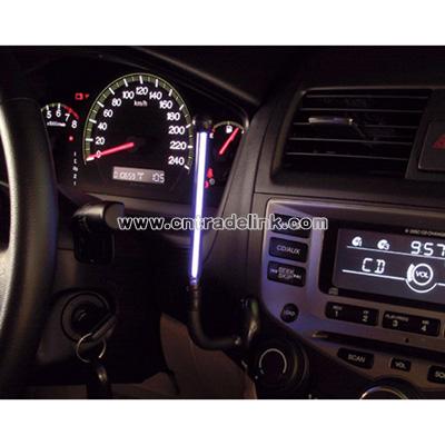 Car sound-controlled dash light
