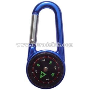 Carabiner With Built-in Compass