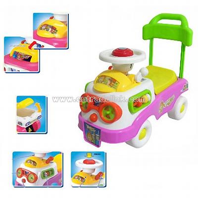 Cartoon Slide Baby Car