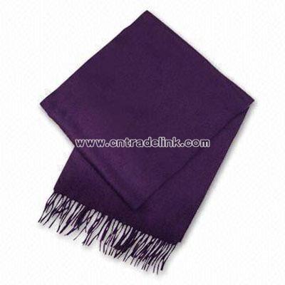 Cashmere Worsted Scarf