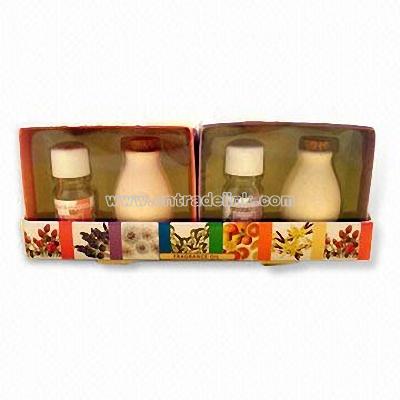 Ceramic Pot Diffusers with 5mL Fragrance Oil