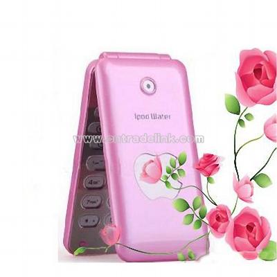 Cheap Pink Flip Mobile Phone