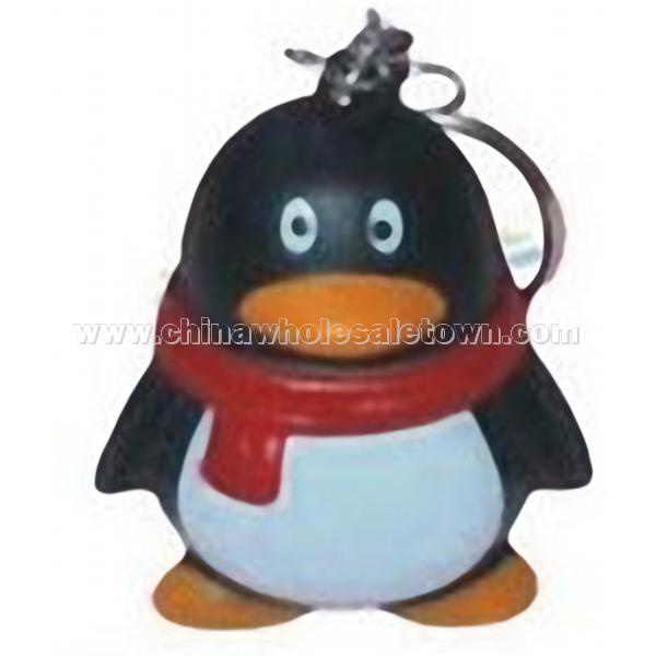 Chilly Penguin Stress Ball Keychain / Key ring