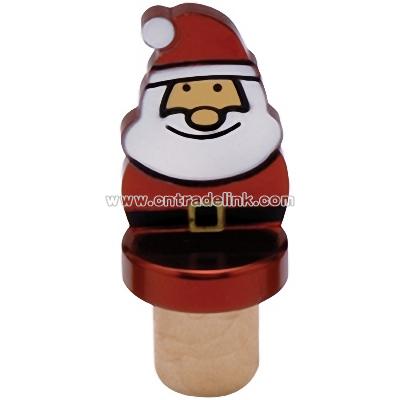 Christmas Bottle Topper (Santa)