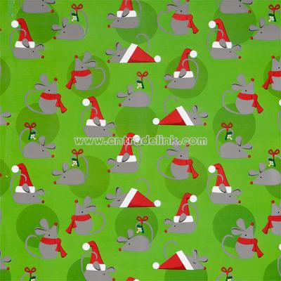Christmas Mouse Gift Wrap