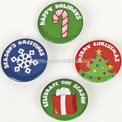 Christmas Sayings Mini Buttons