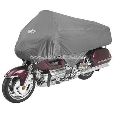 Classic Motorcycle Half Cover Grey