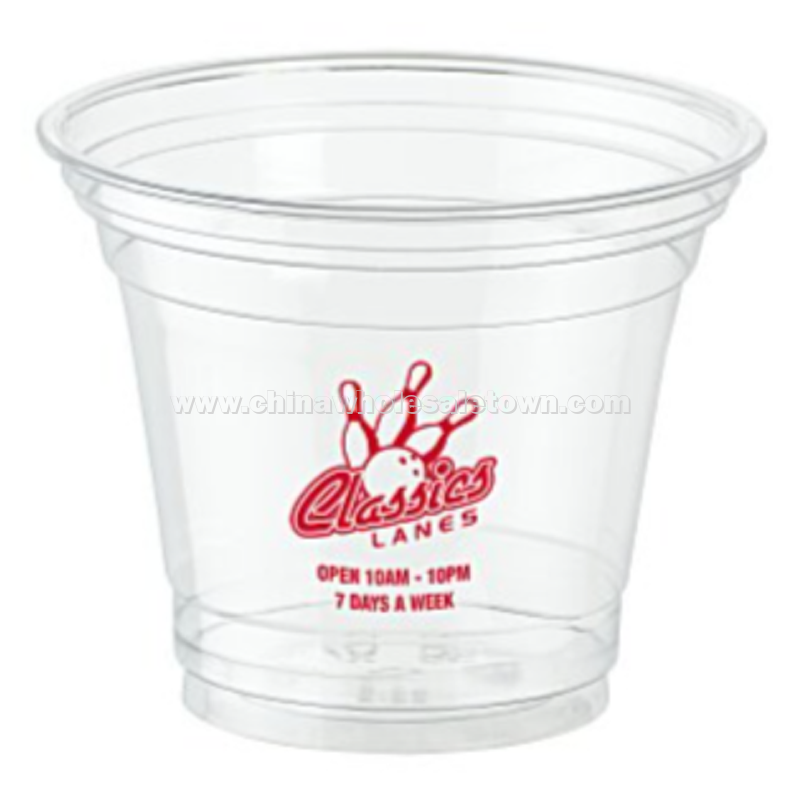 Clear Soft Plastic Cup - 9 oz.