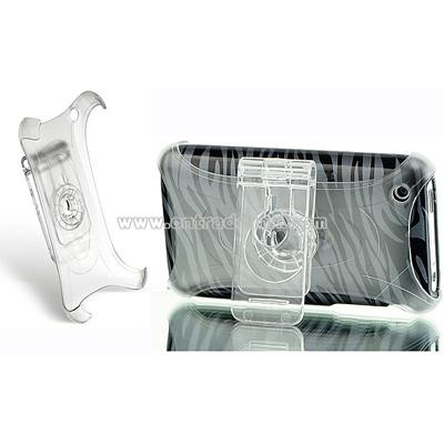 Clear Swivel Holster for iPhone 3G