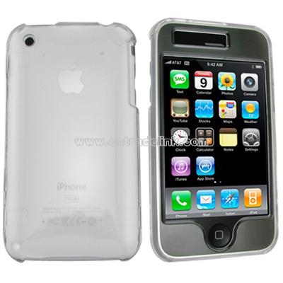 Clip On Crystal Case for Apple iPhone 3G-Clear