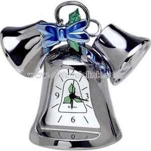 Clock with a sparkling way to ring