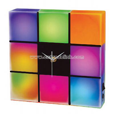 Color Change LED Wall Clock