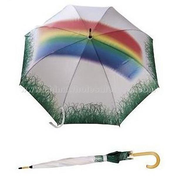 Color Changing Umbrella with Rainbow