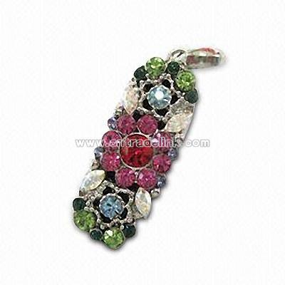 Colorful Crystal Necklace USB Flash Memory Stick