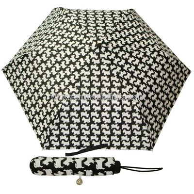 Compact Superslim Scotty Dogtooth Umbrella