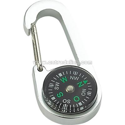 Compass With Carabiner