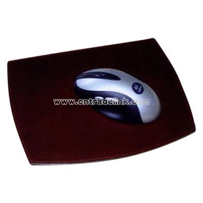 Contemporary leather mouse pad
