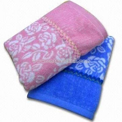 Cotton Bath Towels with Very Soft Feeling
