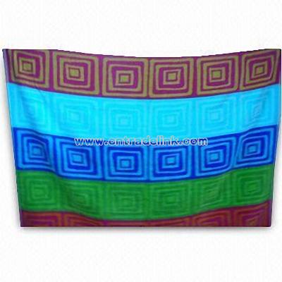 Cotton Face/Hand Towel with Strong Absorb Ability and Colorful Pattern