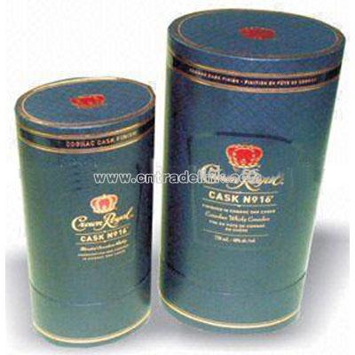 Crown Royal Wine Oval Paper Box