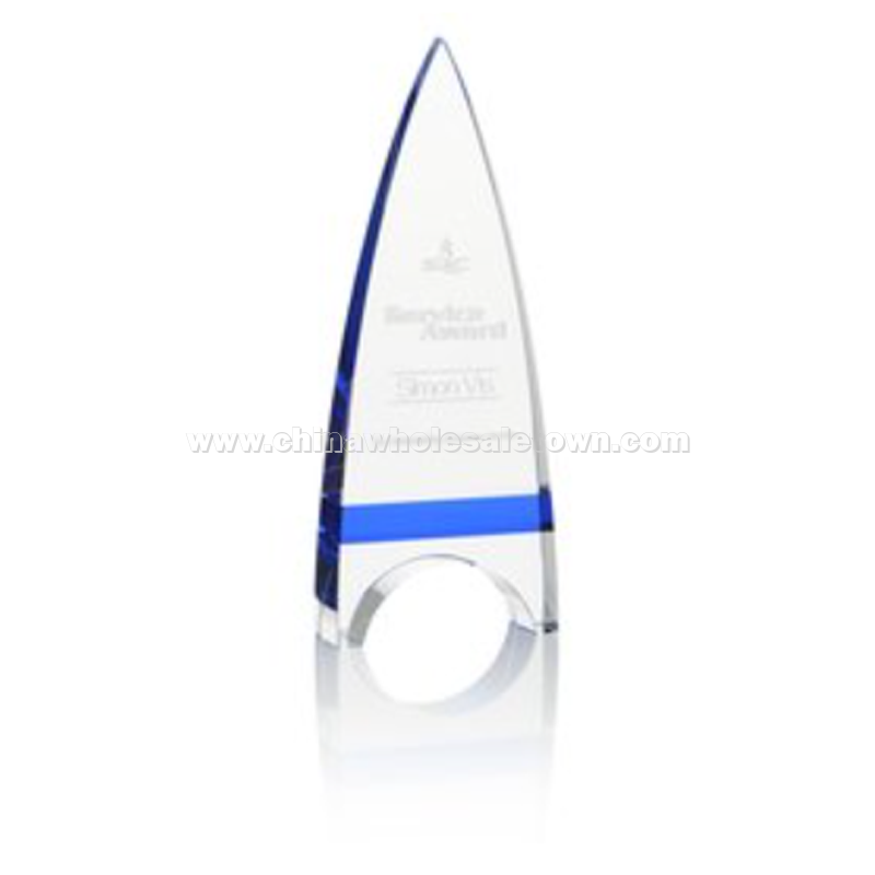 Crystal Crest Award - 9