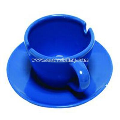 Cup & Saucer Ashtrays