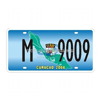 Curacao License Plate