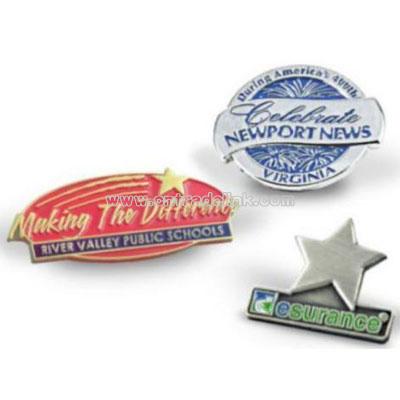 Custom Lapel Pin - Soft Enamel
