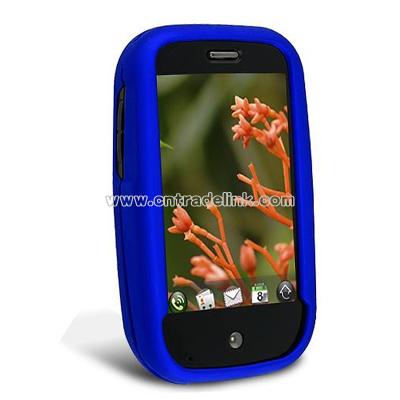 Dark Blue Clip-on Rubber Coated Case for Palm Pre