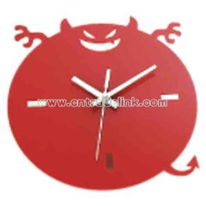 Demon Round Wall clock