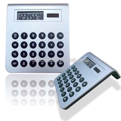 Desktop 8 digit dual power calculator