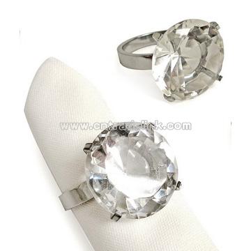 Diamond Metal Napkin Ring