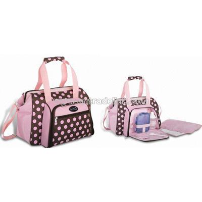 Diaper Carry Bag with Polyester Lining