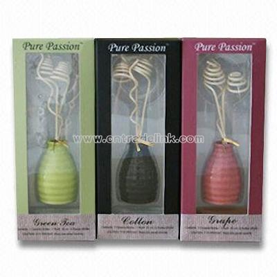 Diffuser Oil Bottle in Pink, Green and Red