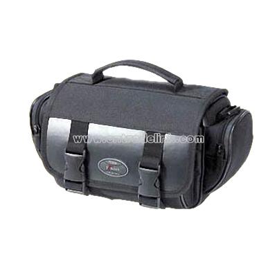 Digital Camera Bag with Multimeida Card and CD Holders