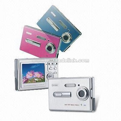 Digital Camera with Built-in Flash