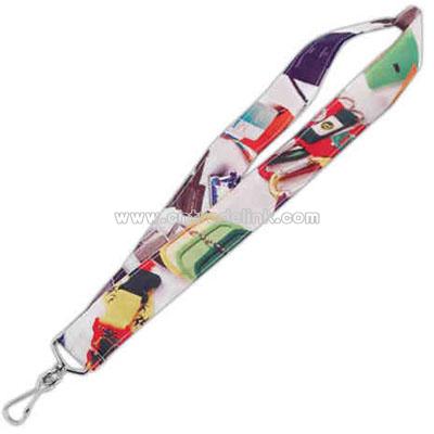 Digital sublimation recyclable lanyard