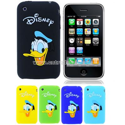 Disney Donald Duck Silicone Iphone 3GS Case