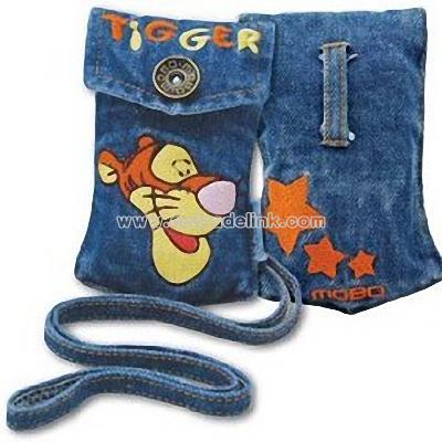 Disney Jeans Carrying Pouch for Cell Phone