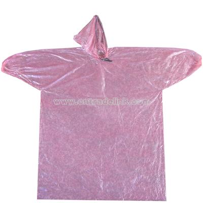 Disposable Plastic Raincoat