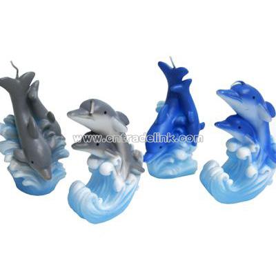 Dolphin Assorted Scented Candle