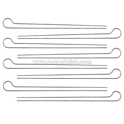 Double Prong Barbecue Skewer Set